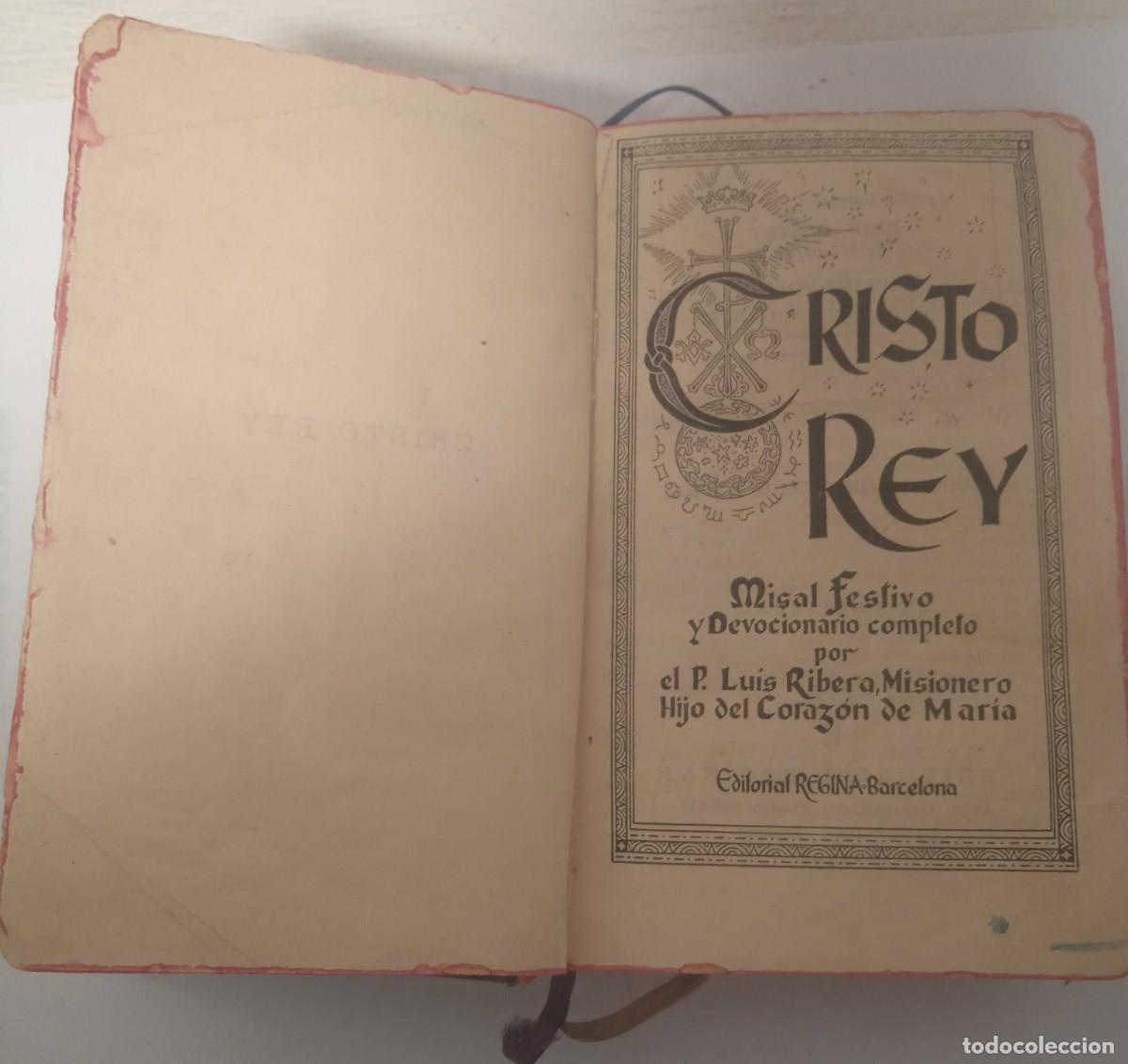 Libros de segunda mano: Cristo Rey - 1949... - Foto 2