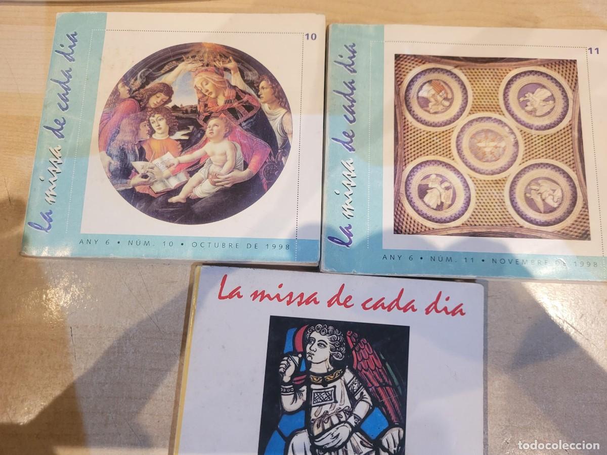 Libros de segunda mano: 3 n&uacute;meros de la missa de cada dia religi&oacute;n - Foto 1