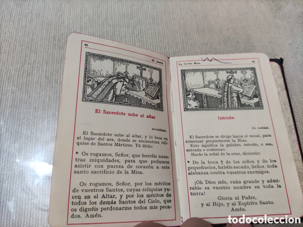 Libros de segunda mano: Mi Jes&uacute;s. Devocionario.... - Foto 6