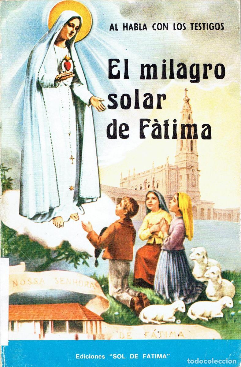 Libros de segunda mano: FT0262. Libro: El milagro solar de Fatima. - Foto 1