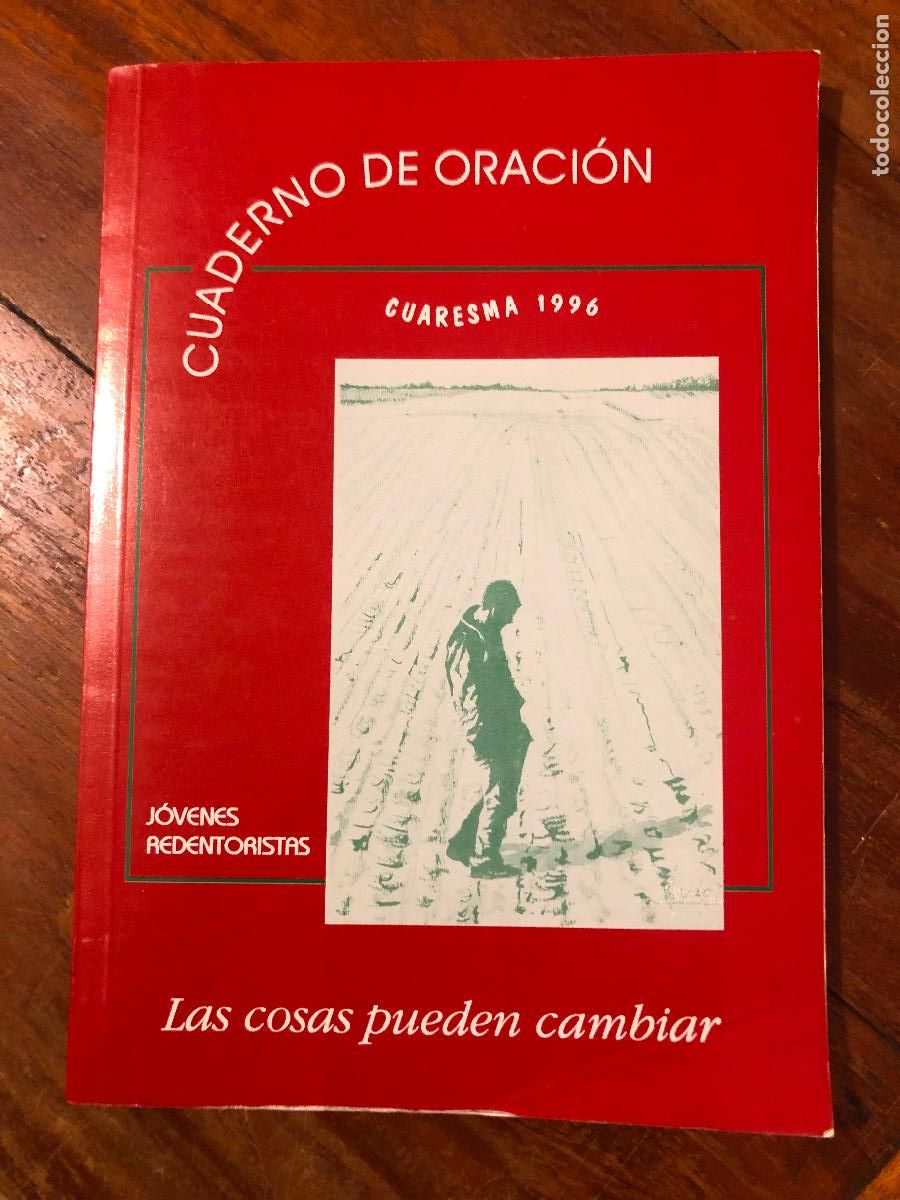 Libros de segunda mano: cuadernos de oracion, las cosas pueden cambiar, cuaresma 1996, j&oacute;venes redentoristas