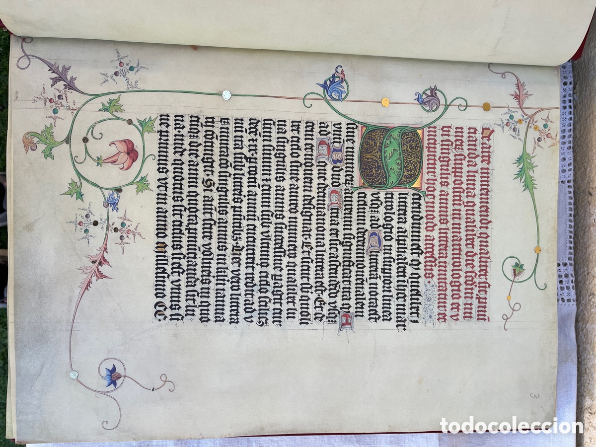 Libros de segunda mano: IP LIBRO MARTIROLOGIO DE USUARD. FACSIMIL MOLEIRO. - Foto 12