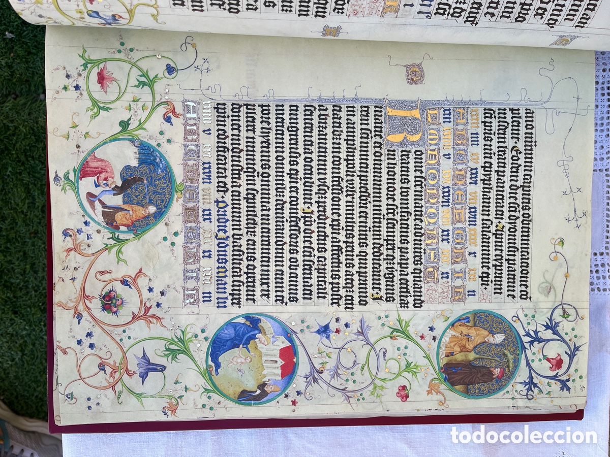 Libros de segunda mano: IP LIBRO MARTIROLOGIO DE USUARD. FACSIMIL MOLEIRO. - Foto 15