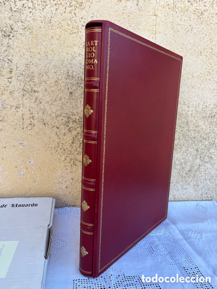 Libros de segunda mano: IP LIBRO MARTIROLOGIO DE USUARD. FACSIMIL MOLEIRO. - Foto 1