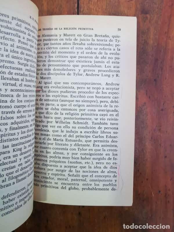 Libros de segunda mano: EVANS- PRITCHARD, E.E. Las teor&iacute;as de la religi&oacute;n primitiva - Foto 3