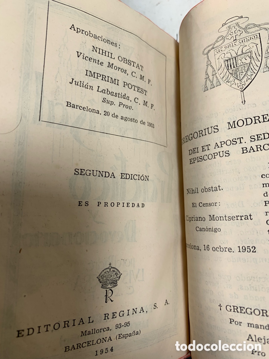 Libros de segunda mano: 01_Misal practico y devocionario Padre Luis Ribera - Foto 2