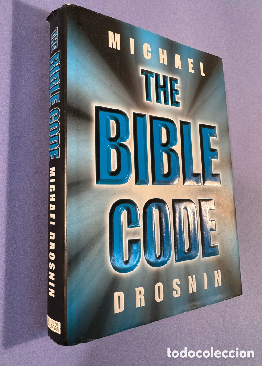 Libros de segunda mano: THE BIBLE CODE - MICHEAL DRONSON - WEIDENFELD & NICHOLSON - HARDBACK 1997 - Foto 2