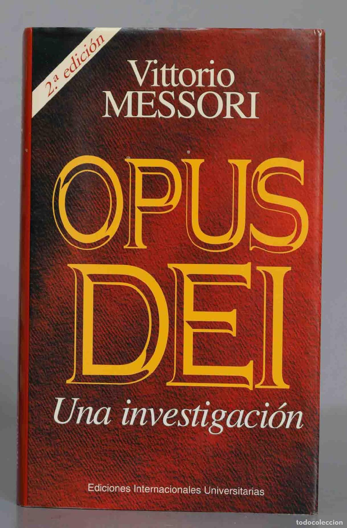 Libros de segunda mano: Opus Dei. Vittorio Messori - Foto 1