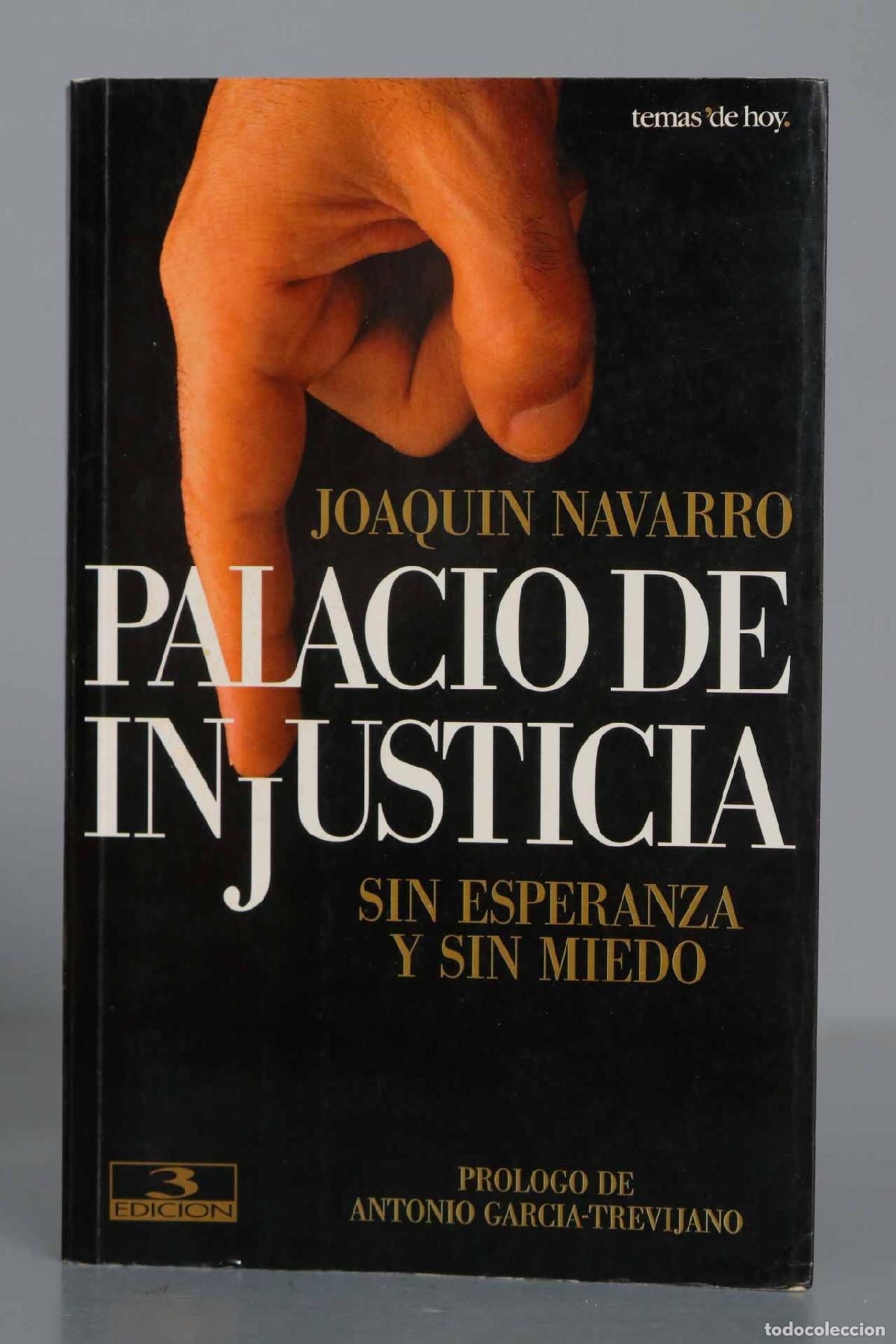 Libros de segunda mano: Palacio de injusticia. Joaqu&iacute;n Navarro - Foto 1