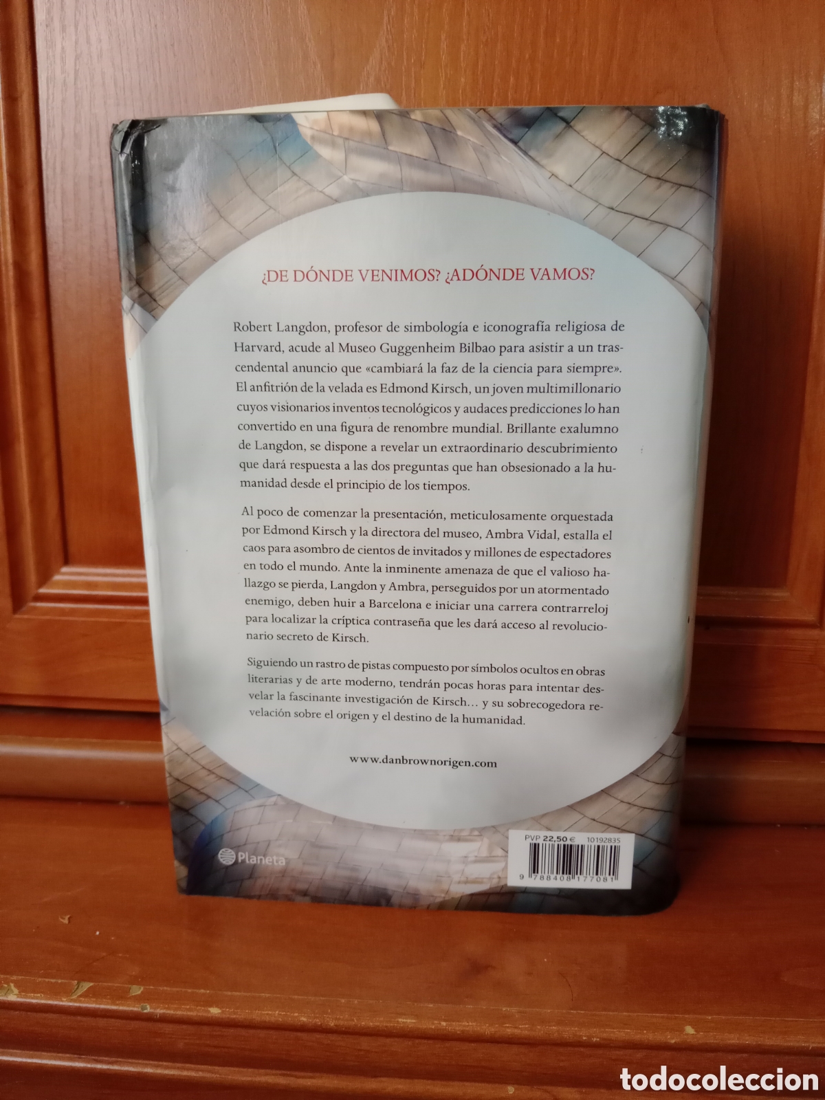 Libros de segunda mano: El c&oacute;digo Da Vinci.(Dan Brown). ORIGEN. - Foto 3