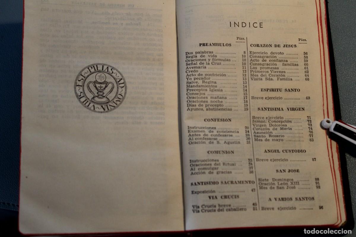 Libros de segunda mano: MISAL PR&Aacute;CTICO Y DEVOCIONARIO LUIS RIBERA EDITORIAL REGINA 1950 - Foto 18