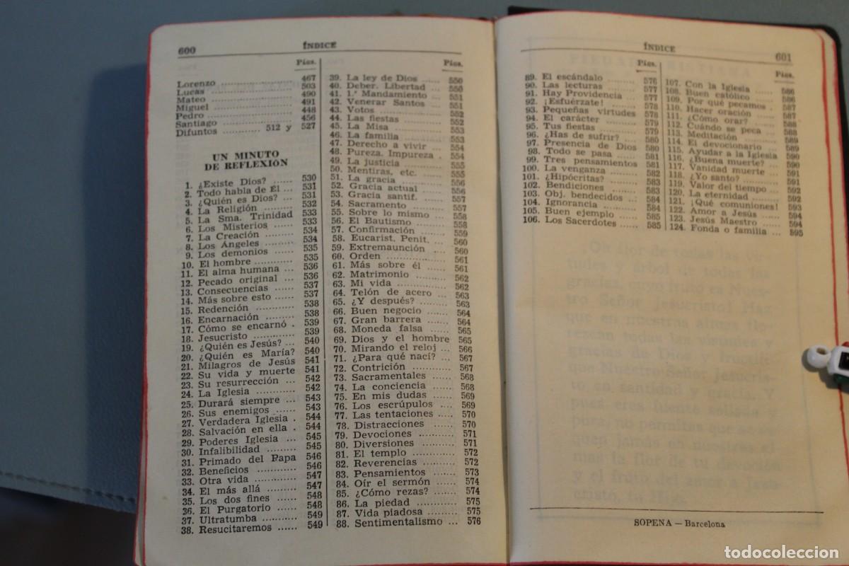 Libros de segunda mano: MISAL PR&Aacute;CTICO Y DEVOCIONARIO LUIS RIBERA EDITORIAL REGINA 1950 - Foto 20