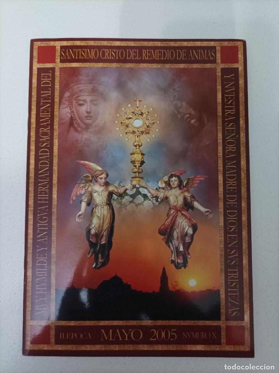 Libros de segunda mano: Bolet&iacute;n Hermandad de &Aacute;nimas 2005 Semana Santa C&oacute;rdoba