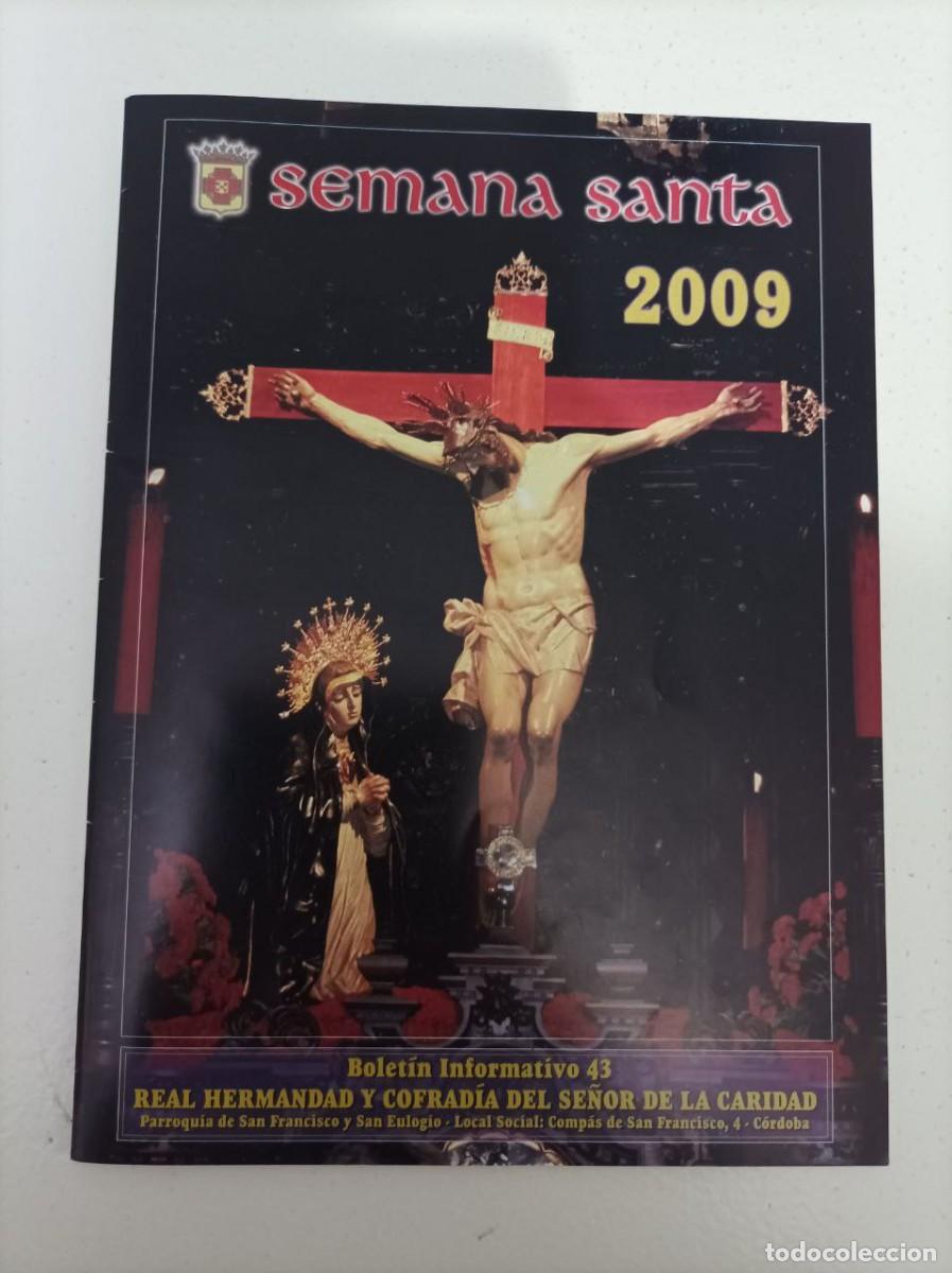 Libros de segunda mano: Bolet&iacute;n Hermandad de la Caridad 2009 Semana Santa C&oacute;rdoba