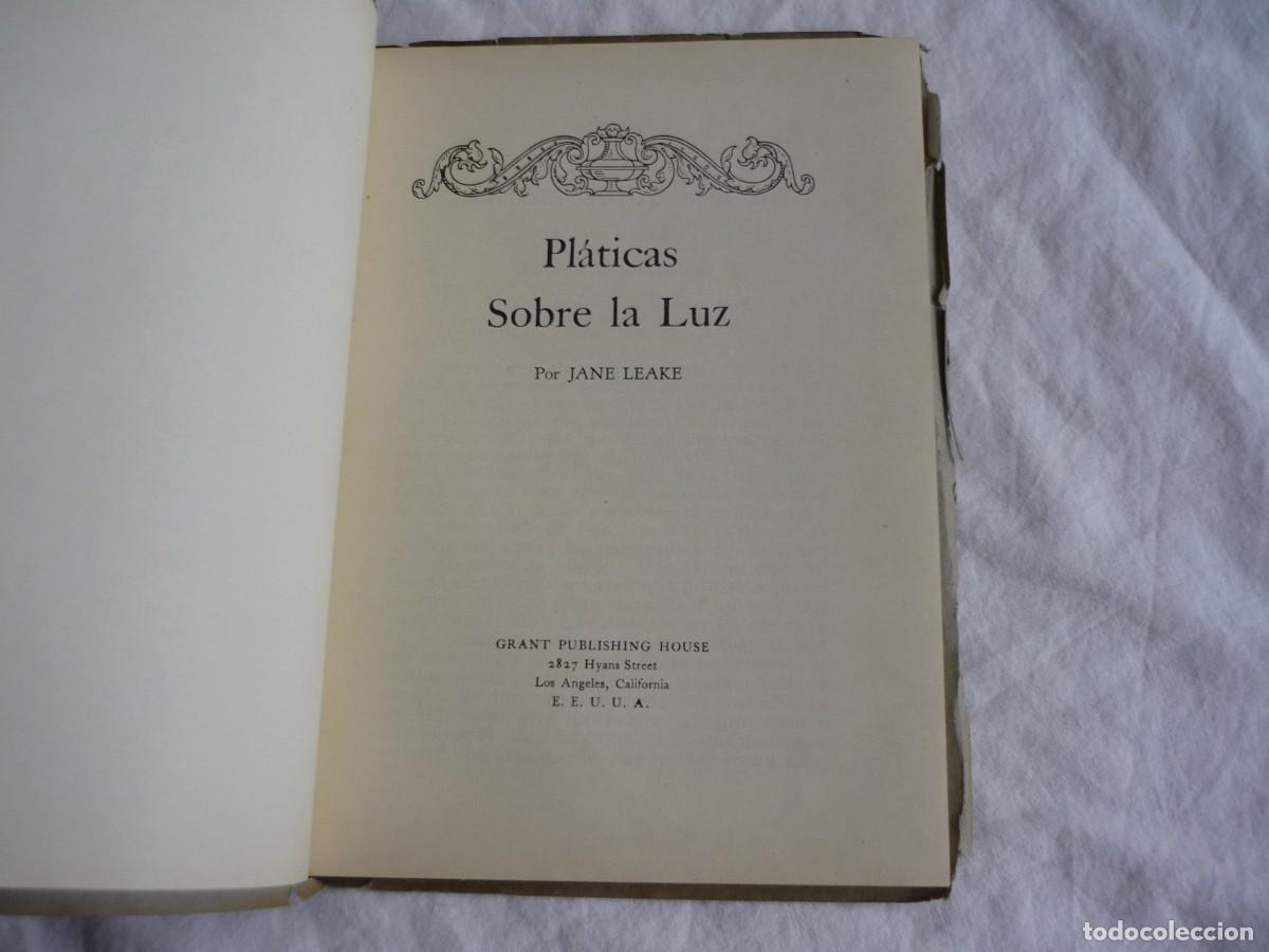 Libros de segunda mano: Pl&aacute;ticas sobre la luz, Jane Leake - Foto 5