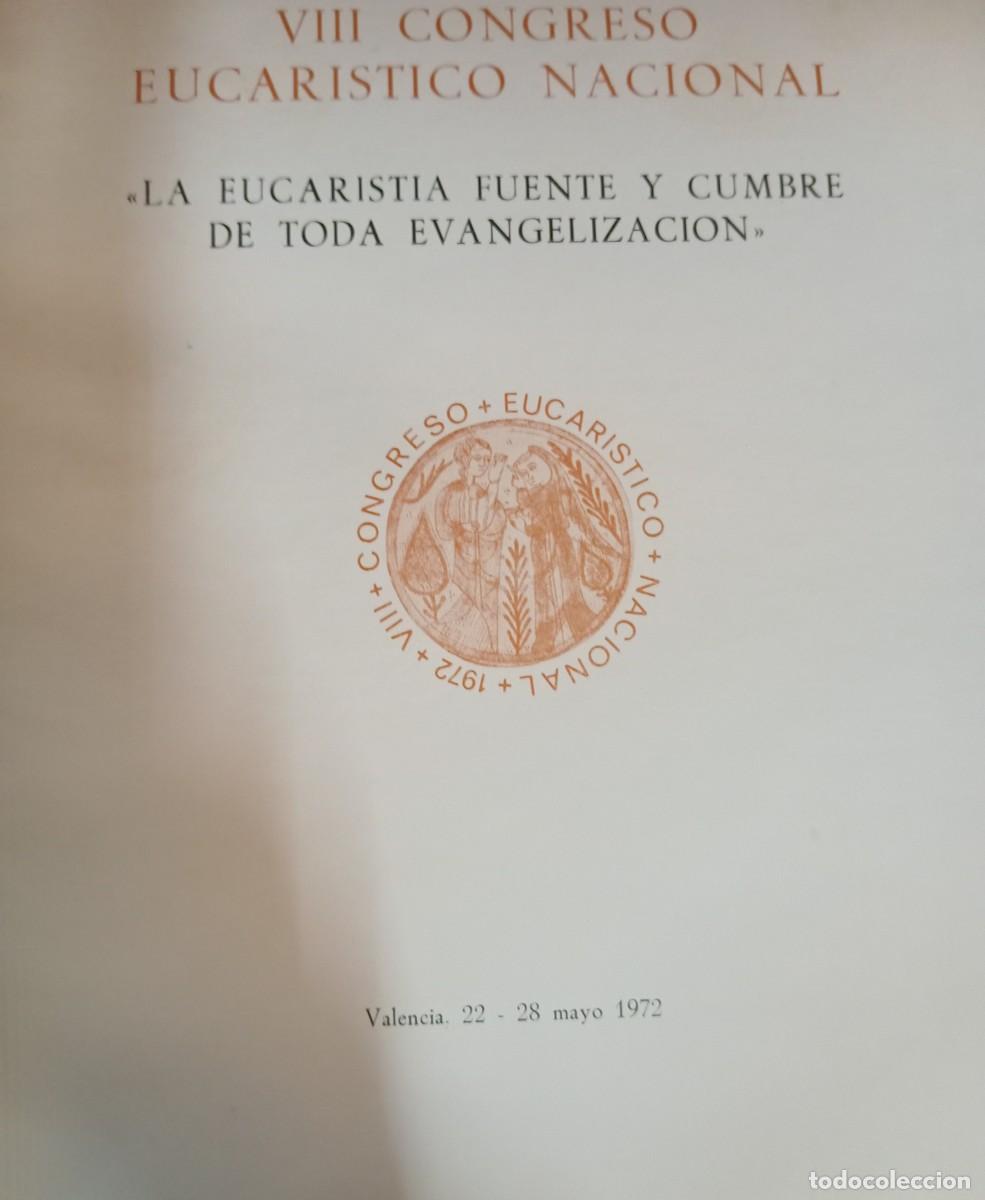 Libros de segunda mano: VIII CONGRESO EUCARISTICO NACIONAL - Foto 1