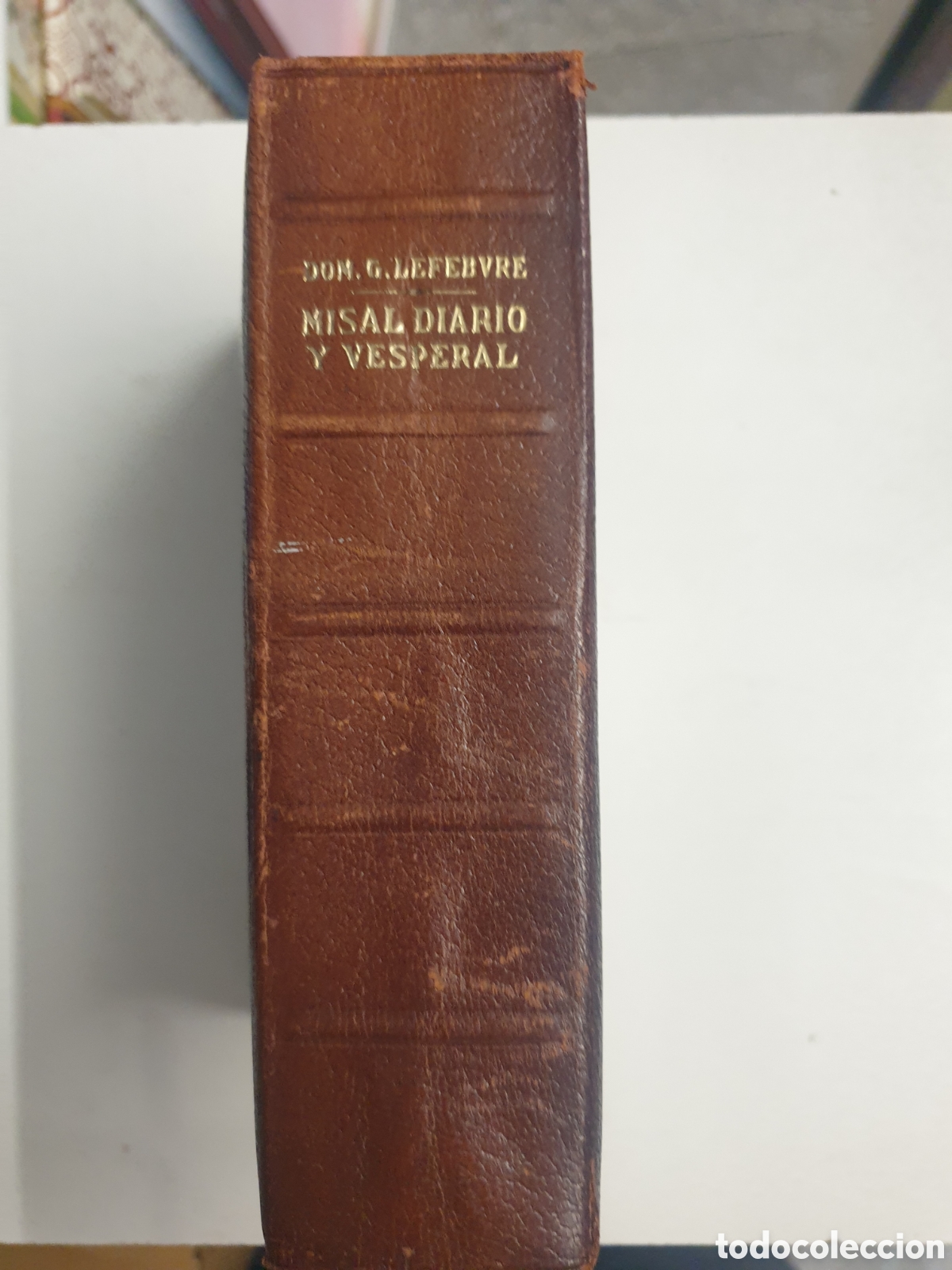 Libros de segunda mano: MISAL DIARIO Y VESPERAL - LEFEBVRE - Foto 1