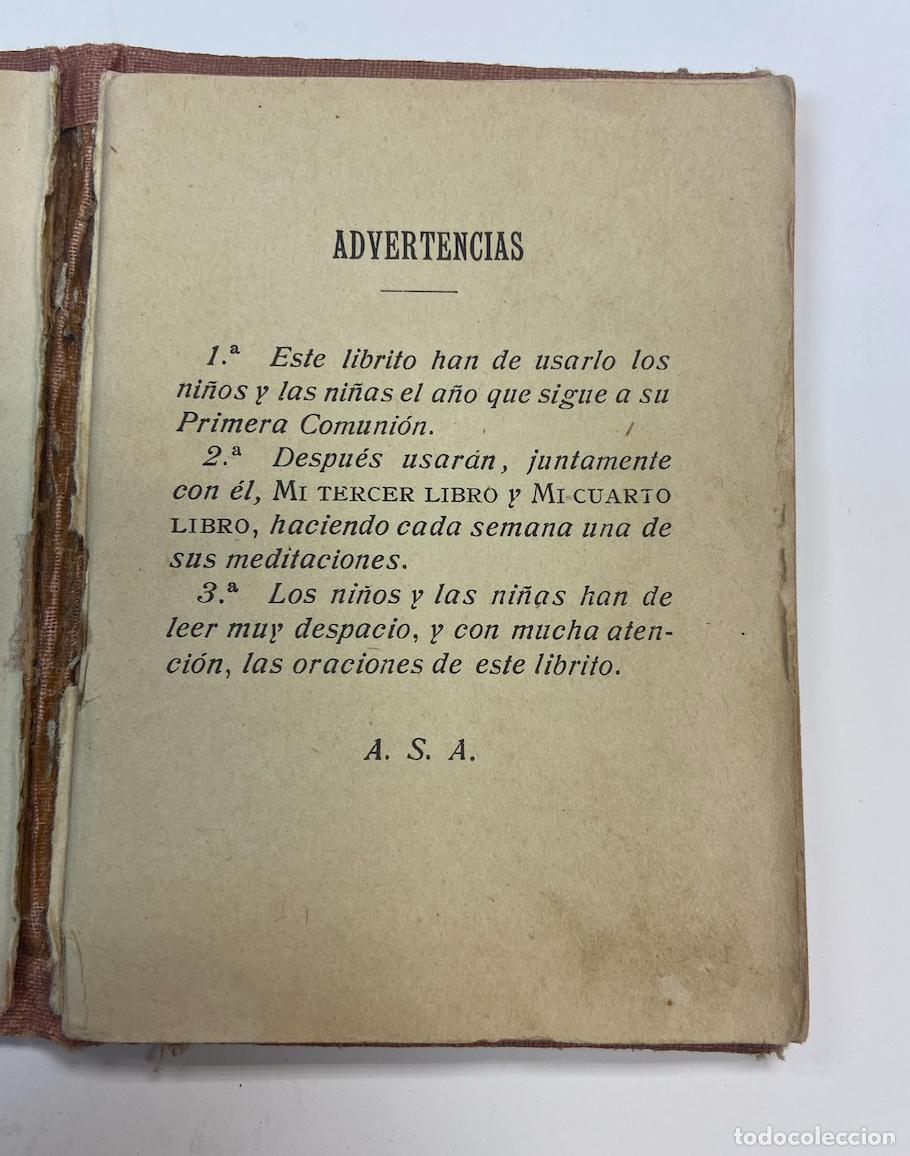 Libros de segunda mano: LIBRO PEQUE&Ntilde;O DEVOCIONARIO INFANTIL ANTIGUO