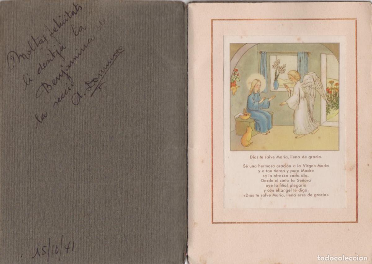 Libros de segunda mano: AVE MARIA - 8 ESTAMPAS - EDICIONES QUERFO - 1941 - Foto 2