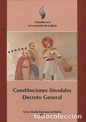 Libros de segunda mano: CONSTITUCIONES SINODALES. DECRETO GENERAL. - VV.AA. - Foto 1