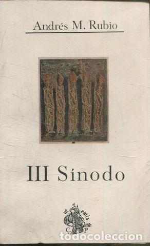 Libros de segunda mano: III SINODO. - RUBIO Andres M. - Foto 1
