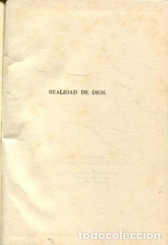 Libros de segunda mano: REALIDAD DE DIOS. - BROWN Stephen J. - Foto 1