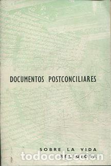 Libros de segunda mano: DOCUMENTOS POSTCONCILIARES SOBRE LA VIDA RELIGIOSA. - VV.AA. - Foto 1