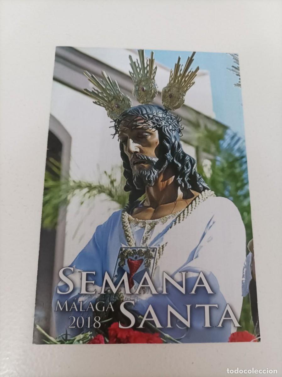 Libros de segunda mano: Itinerario Semana Santa de M&aacute;laga 2018