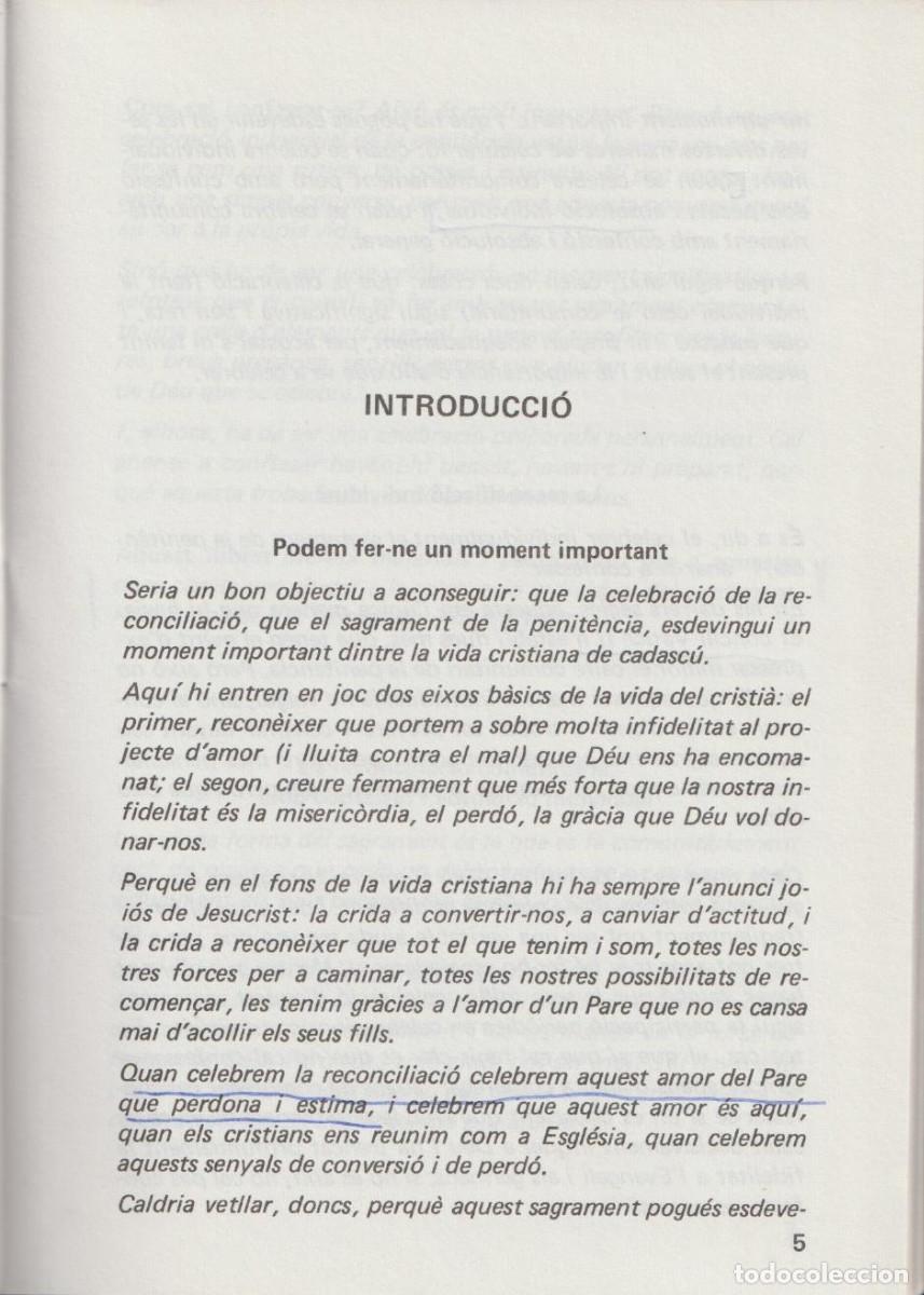Libros de segunda mano: El sagrament del perd&oacute;, Josep Lligadas - Foto 7