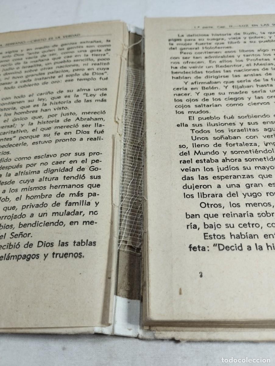 Libros de segunda mano: Cristo es la verdad. Agust&iacute;n Serrano. - Foto 3