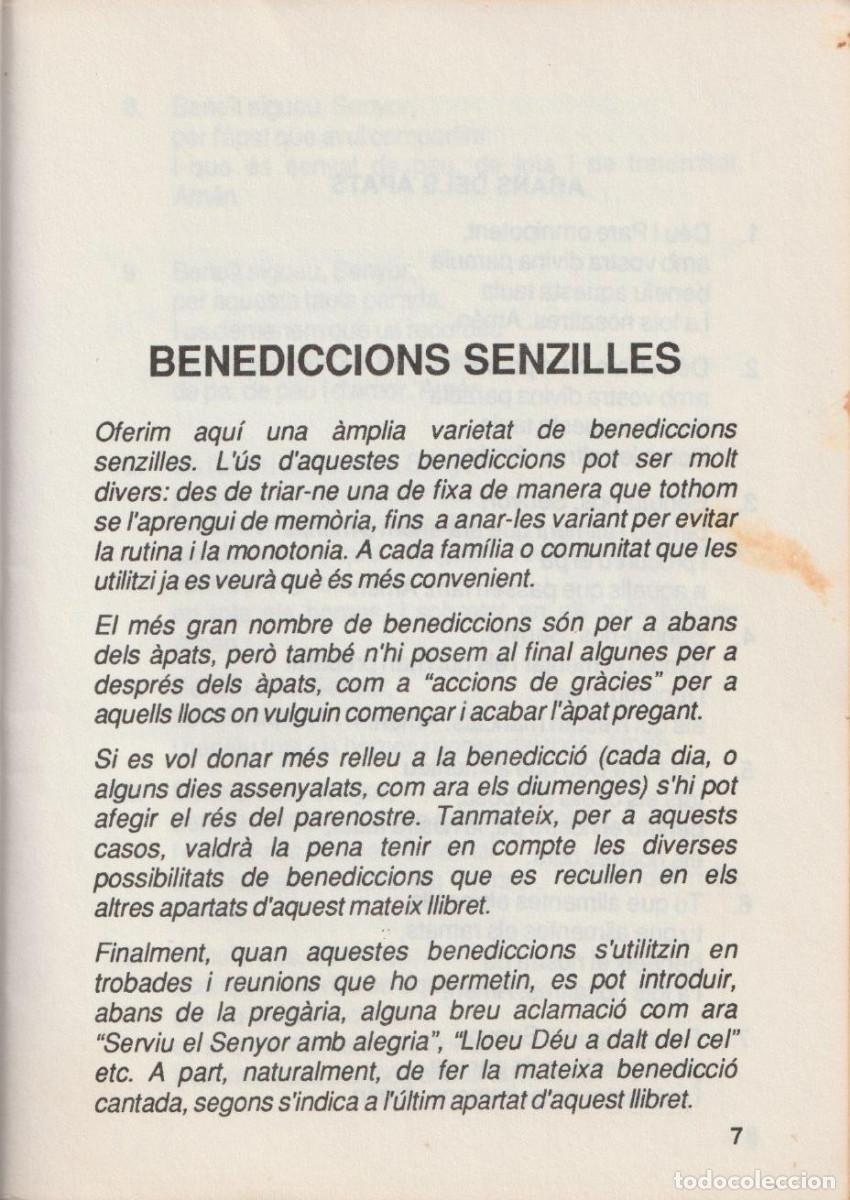 Libros de segunda mano: Beneir la taula, Josep Lligadas - Foto 7