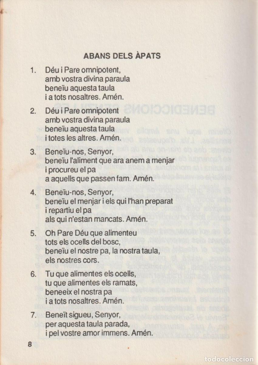 Libros de segunda mano: Beneir la taula, Josep Lligadas - Foto 8