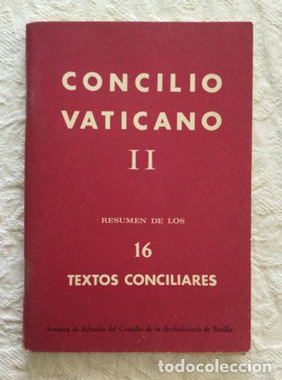 Libros de segunda mano: Concilio vaticano II - Foto 1