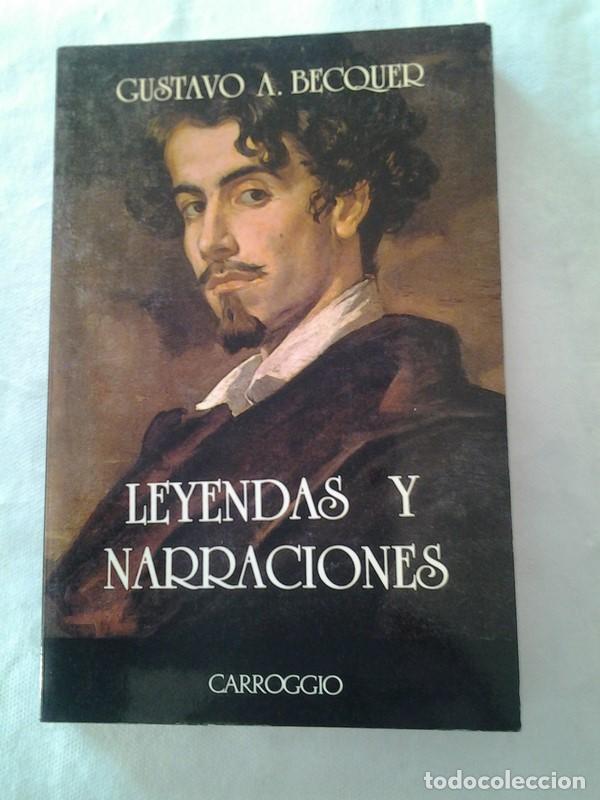 Libros de segunda mano: Leyendas y narraciones - Gustavo A. Becquer - Foto 1