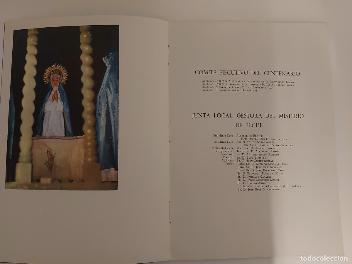 Libros de segunda mano: VII Centenario del Misterio de Elche. 1965 - Foto 6