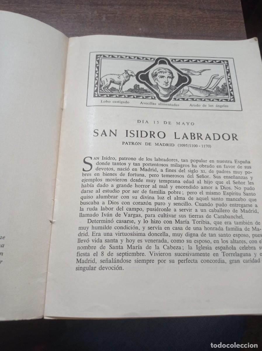 Libros de segunda mano: Antiguo libro San Isidro Labrador 1940 - Foto 2