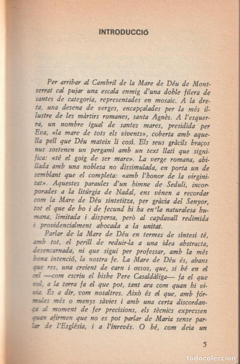 Libros de segunda mano: Pregar a la Mare de D&eacute;u, Bernab&eacute; Dalmau - Foto 6