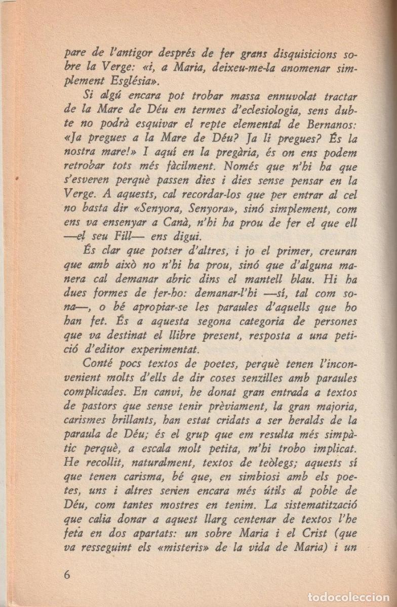 Libros de segunda mano: Pregar a la Mare de D&eacute;u, Bernab&eacute; Dalmau - Foto 7