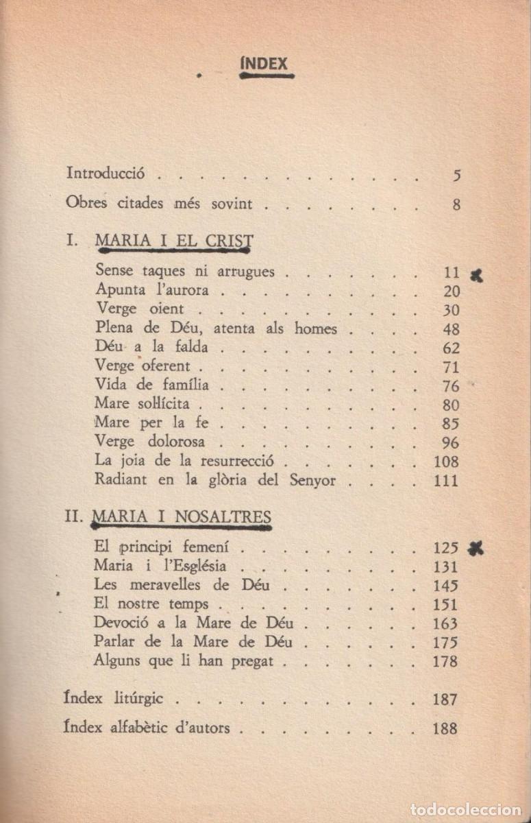 Libros de segunda mano: Pregar a la Mare de D&eacute;u, Bernab&eacute; Dalmau - Foto 15