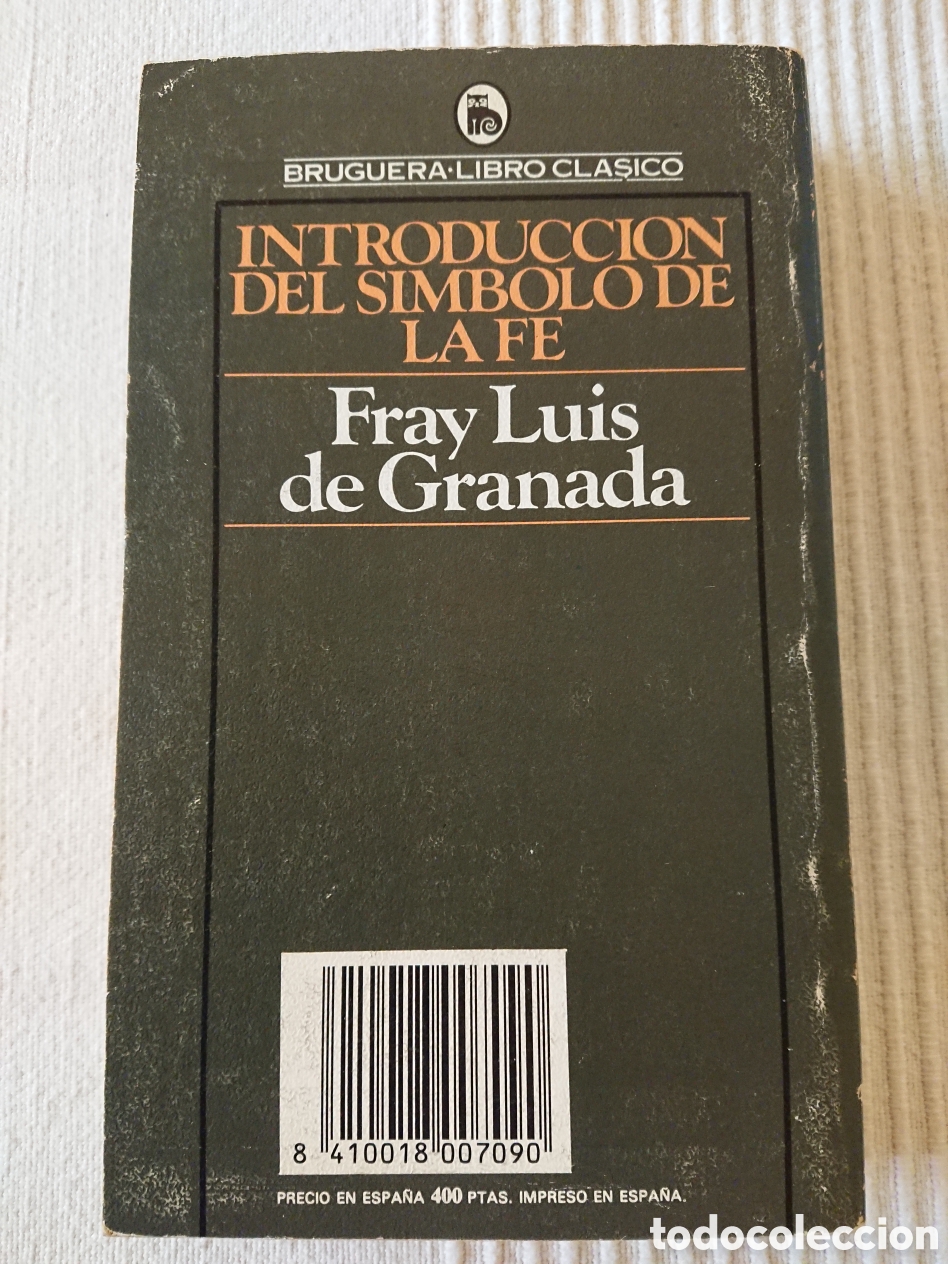 Libros de segunda mano: Fray Luis de Granada - Introducci&oacute;n del S&iacute;mbolo de la Fe - Foto 2