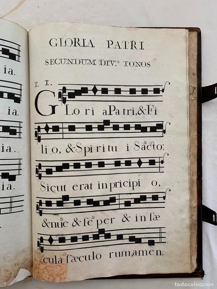 Libros de segunda mano: CANTORAL IMPRESO. LIBRO DE CORO. 1805 - Foto 10