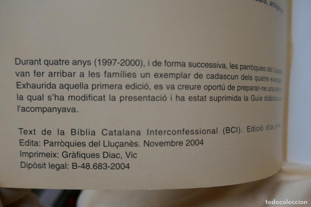 Libros de segunda mano: Evangeli de LLUC (EN CATALAN) - Foto 4