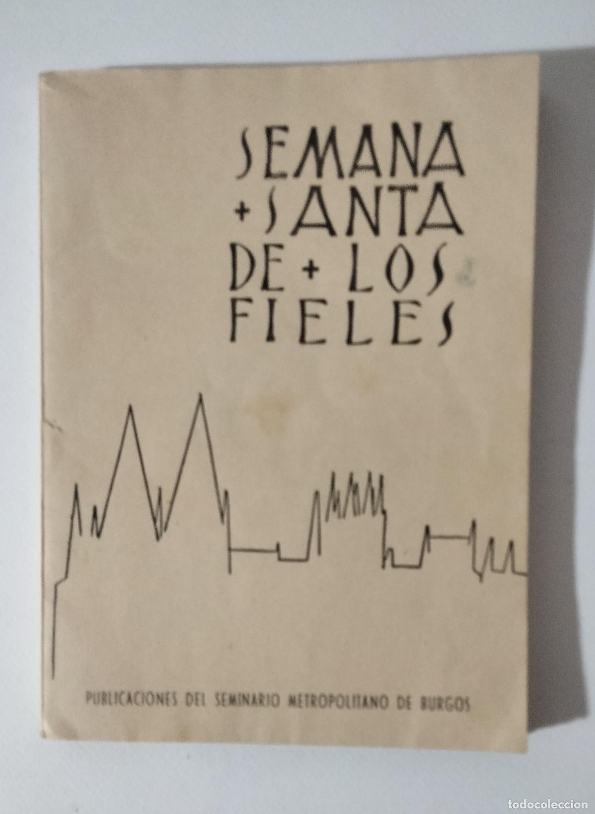 Libros de segunda mano: Semana Santa de los fieles