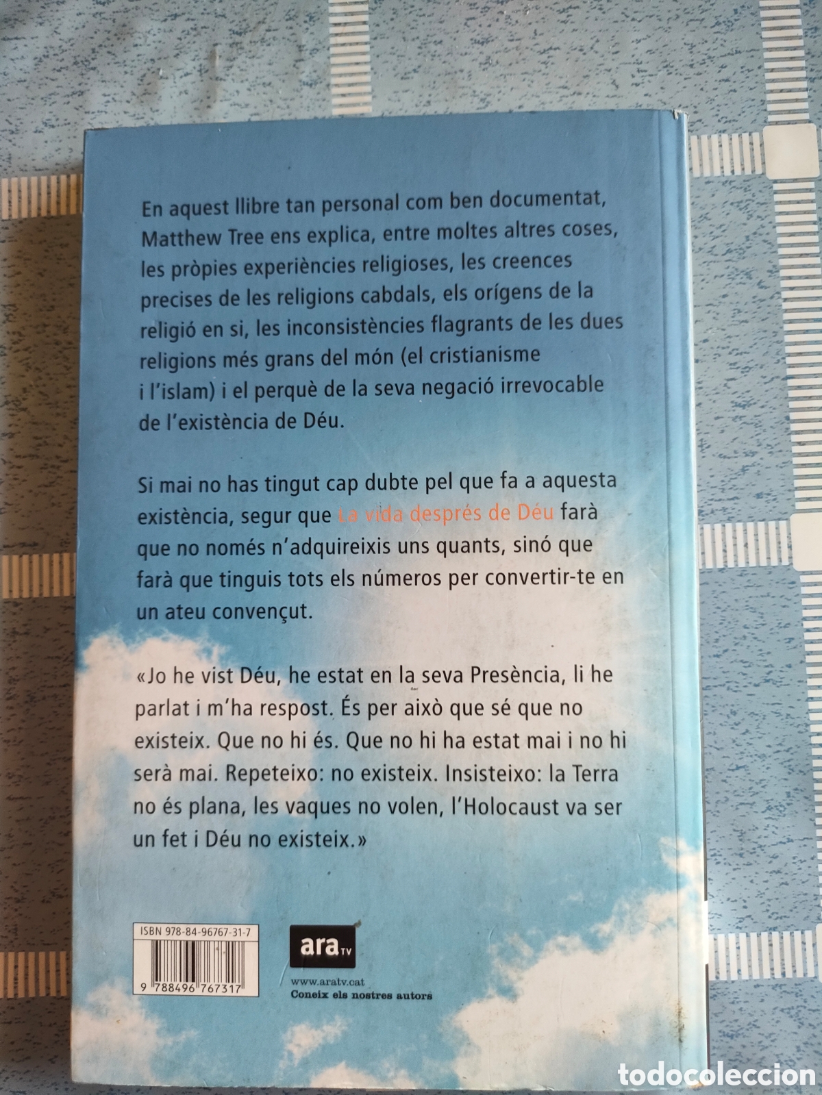 Libros de segunda mano: La vida despr&eacute;s de D&eacute;u de Matthew Tree - Foto 2
