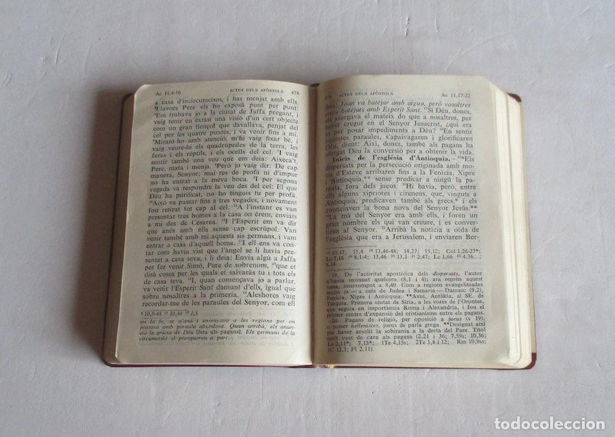 Libros de segunda mano: NOU TESTAMENT - VERSIO MONJOS DE MONTSERRAT - Foto 3