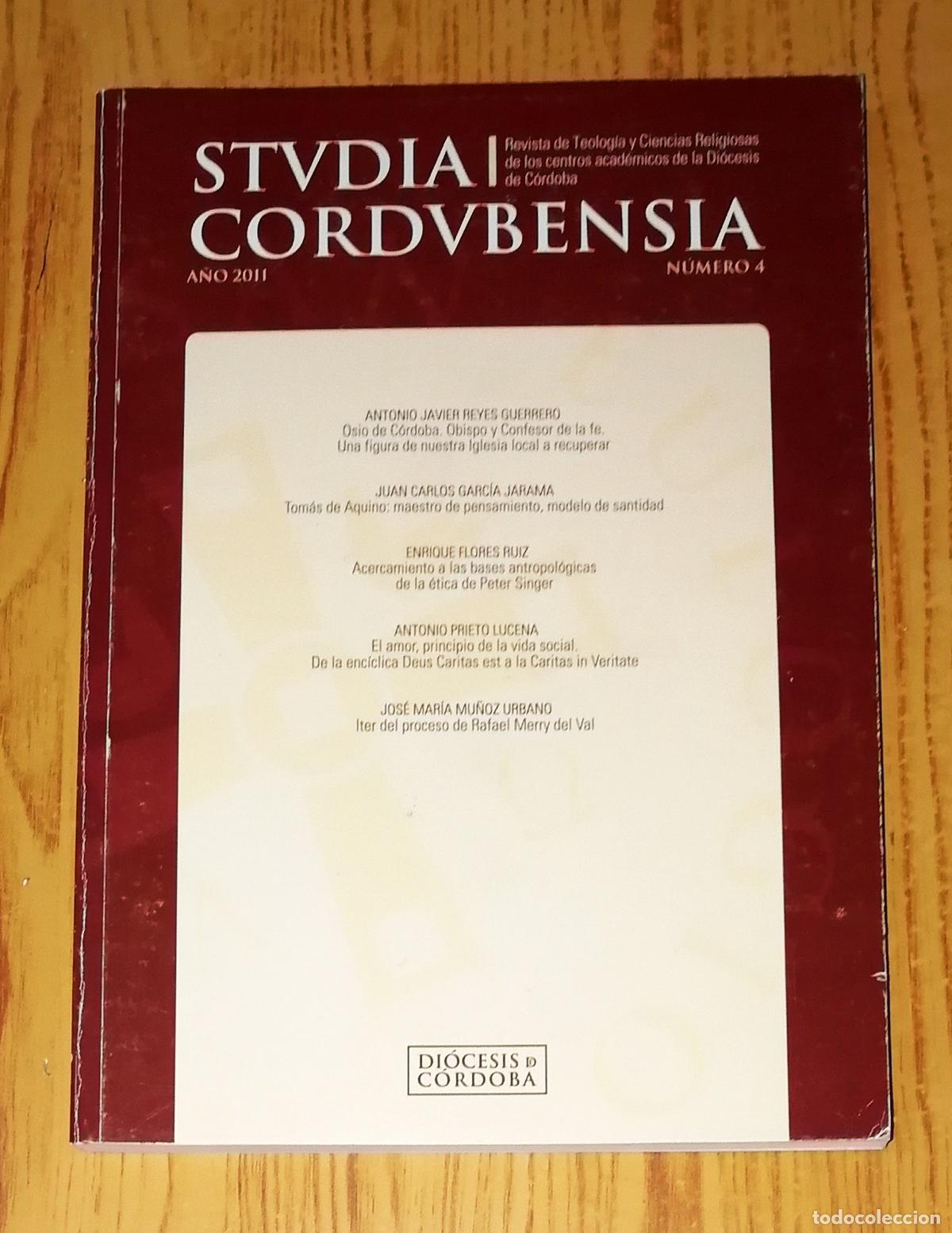 Libri di seconda mano: STVDIA CORDVBENSIA [Studia Cordubensia] Revista teolog&iacute;a y ciencias religiosas... C&oacute;rdoba N&ordm; 4, 2011