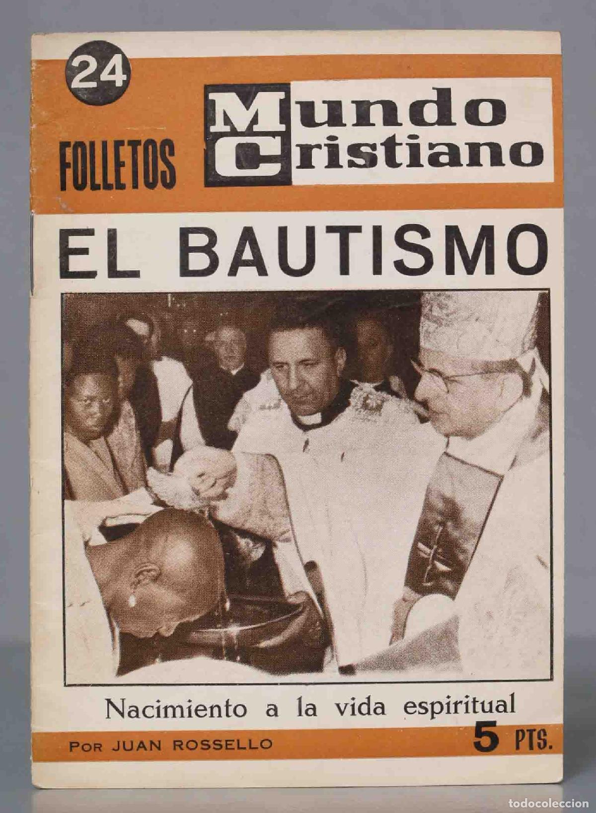 Libros de segunda mano: EL BAUTISMO. ROSSELLO - Foto 1