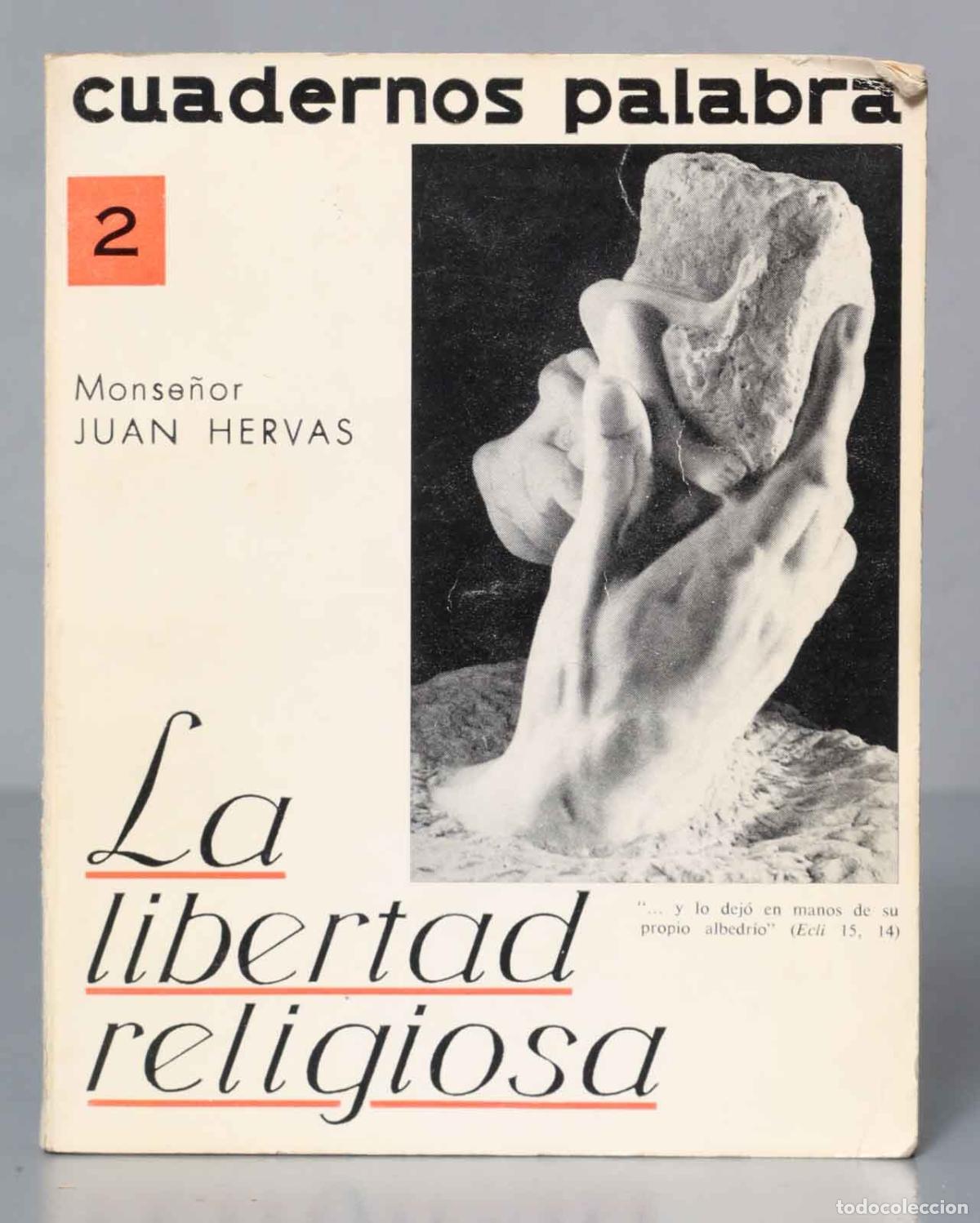 Libros de segunda mano: La libertad religiosa Herv&aacute;s - Foto 1