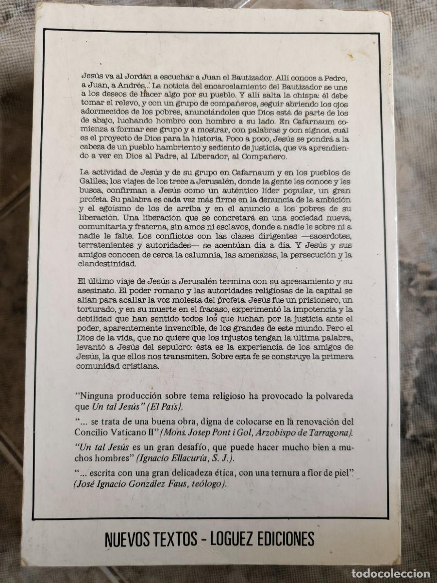 Libros de segunda mano: Libro Un tal Jesus Tomo 2 - Foto 2