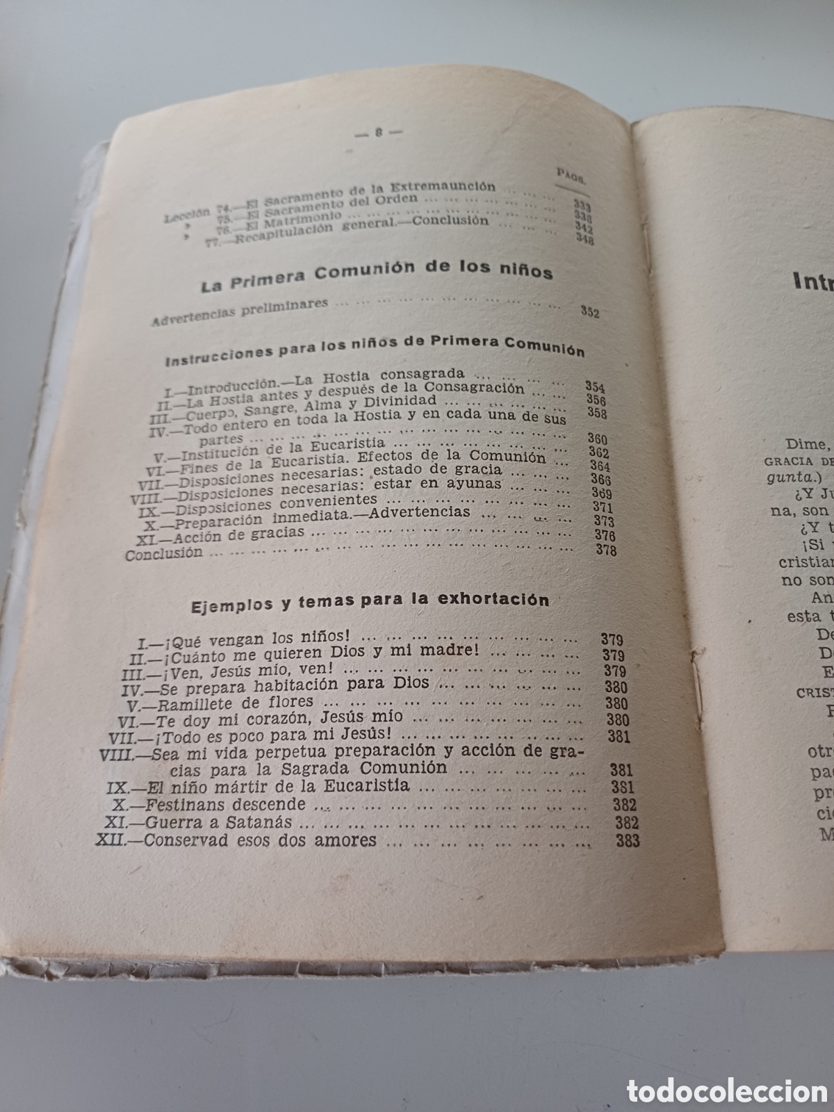 Libros de segunda mano: Catecismo explicaci&oacute;n dialogada del 1955 Daniel Llorente - Foto 5